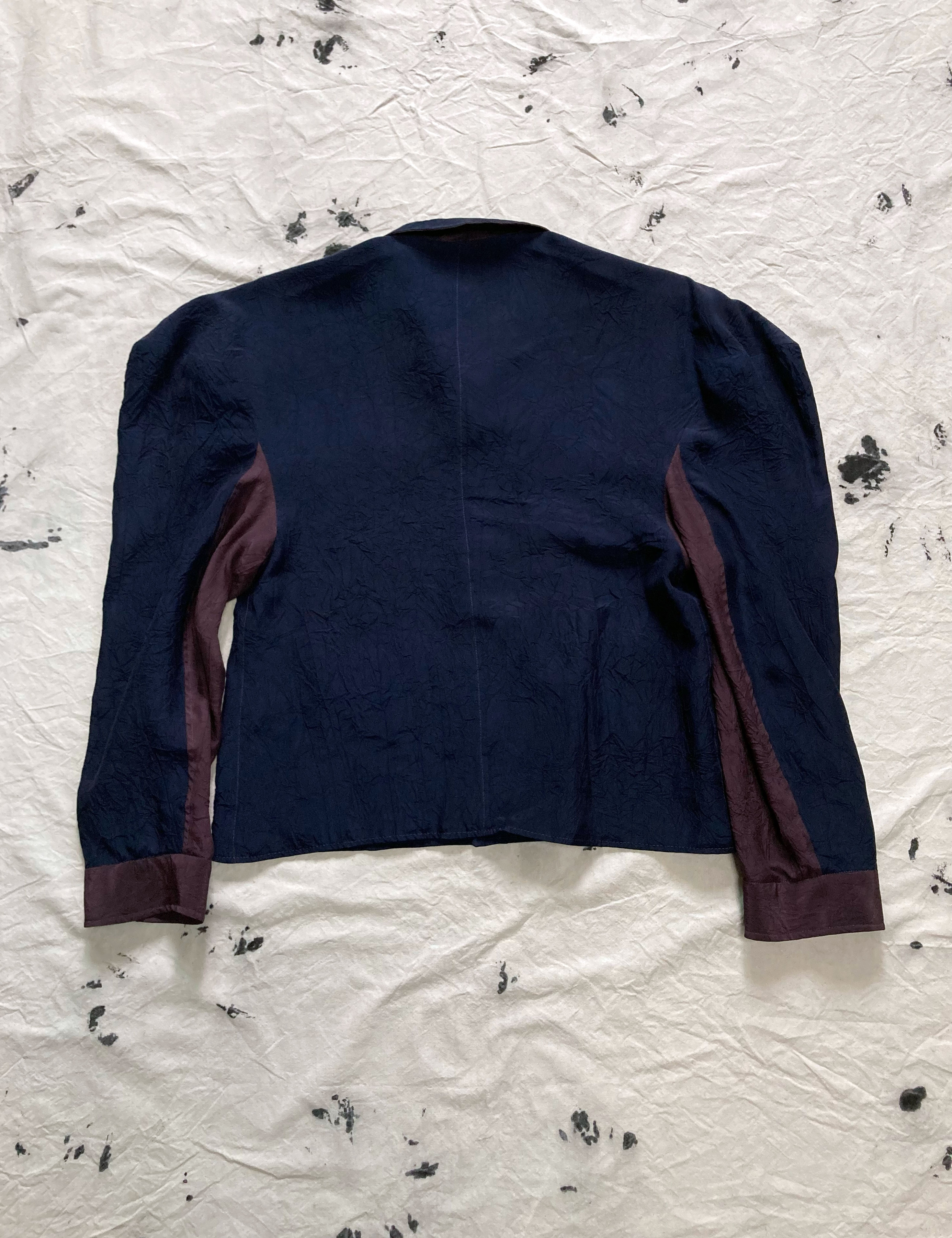 Natural Dye Balloon Shoulder Jacket