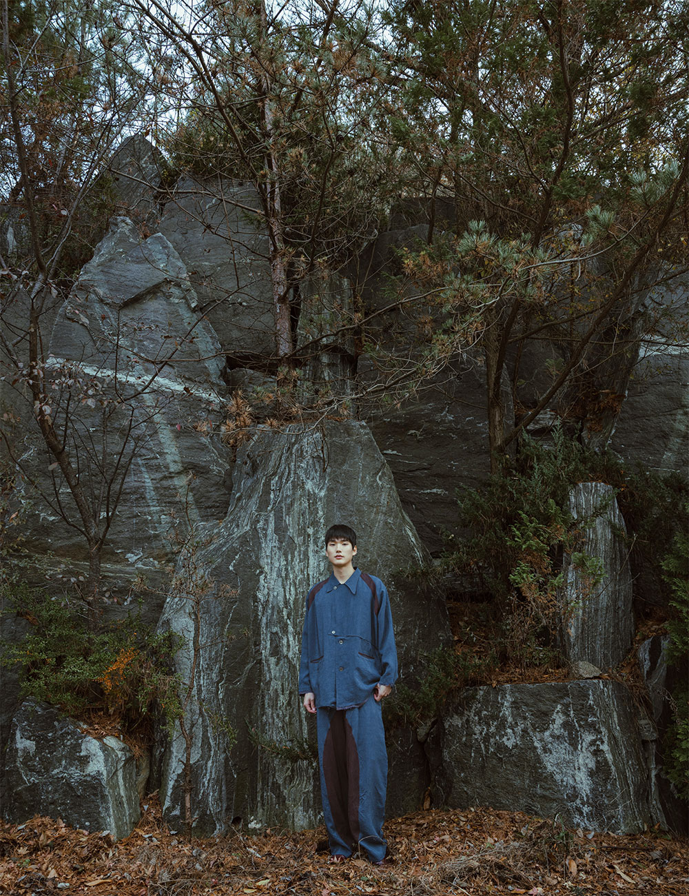 Natural Dye Oversized Worker Jacket