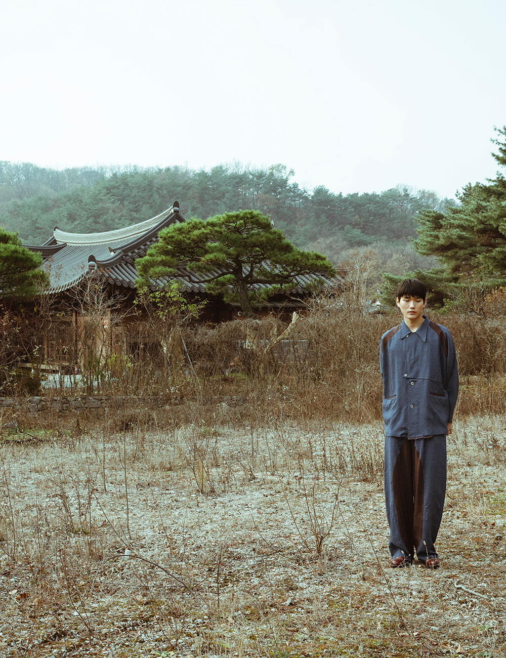 Natural Dye Oversized Pants