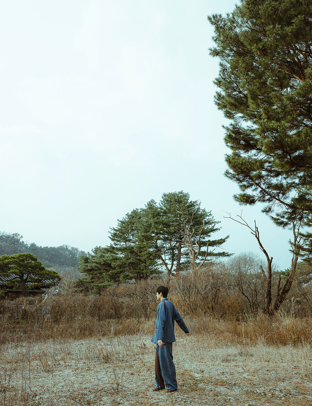 Natural Dye Oversized Pants