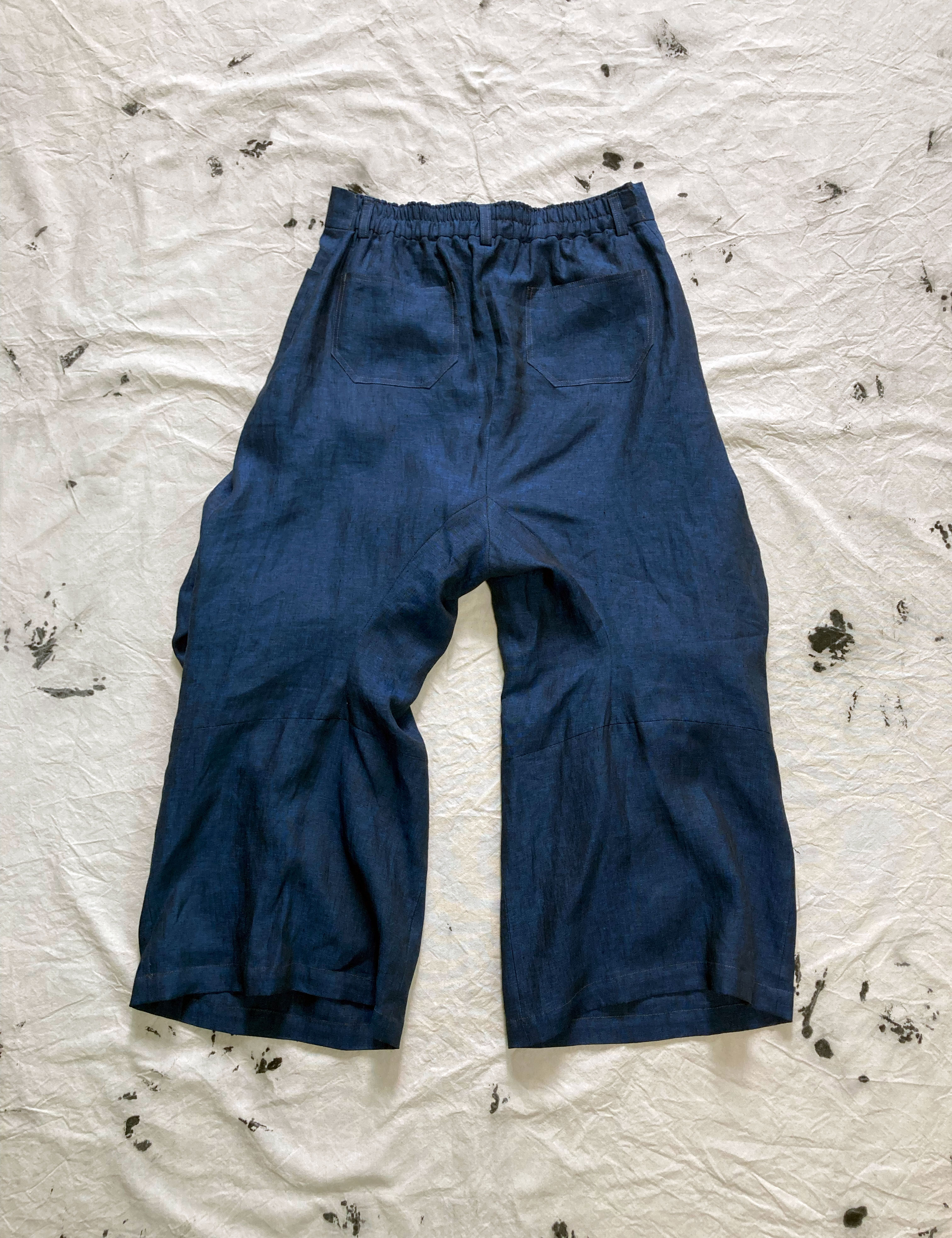 Linen 3D Pants