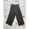 Wide Leg Pants with Back Skirt Panel