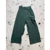 Wide Leg Pants with Back Half Skirt Panel