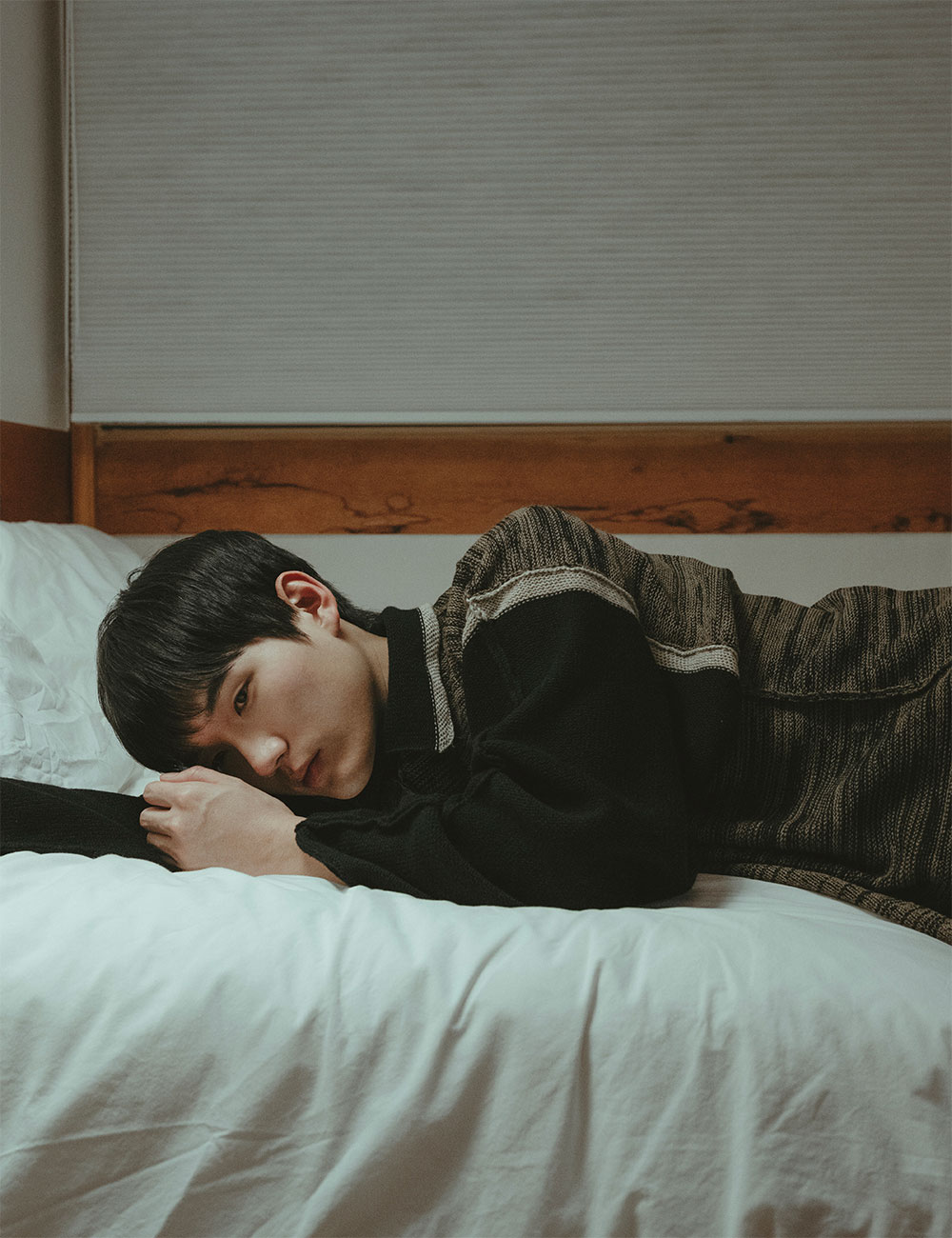 3 Panel Collar Neck Sweater