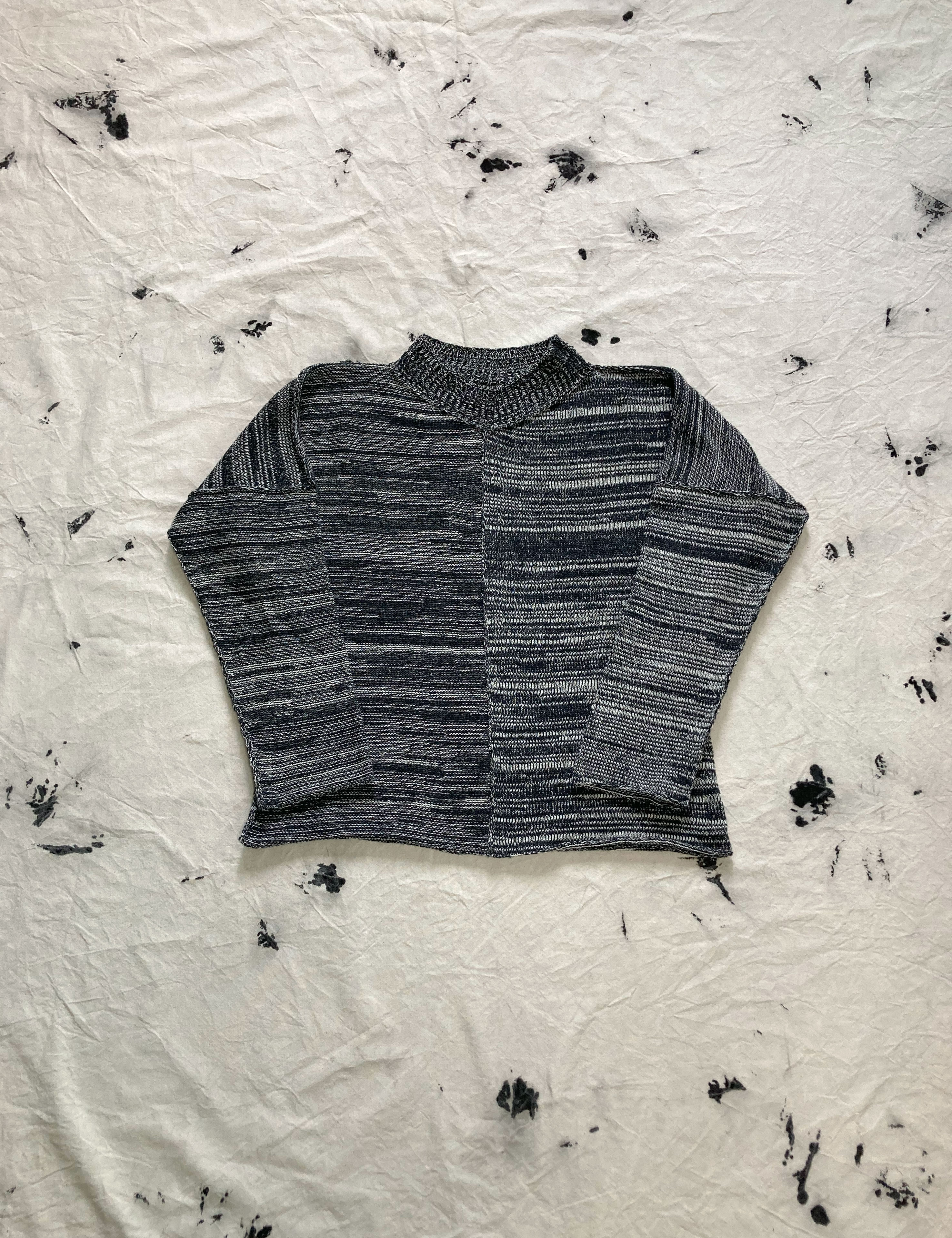 Pure Wool Random Pattern Sweater