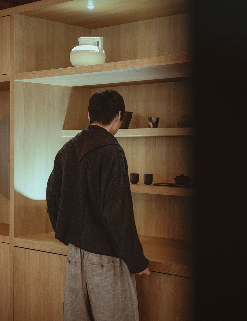 Extra Large Turtle Neck Open Sides Sweater