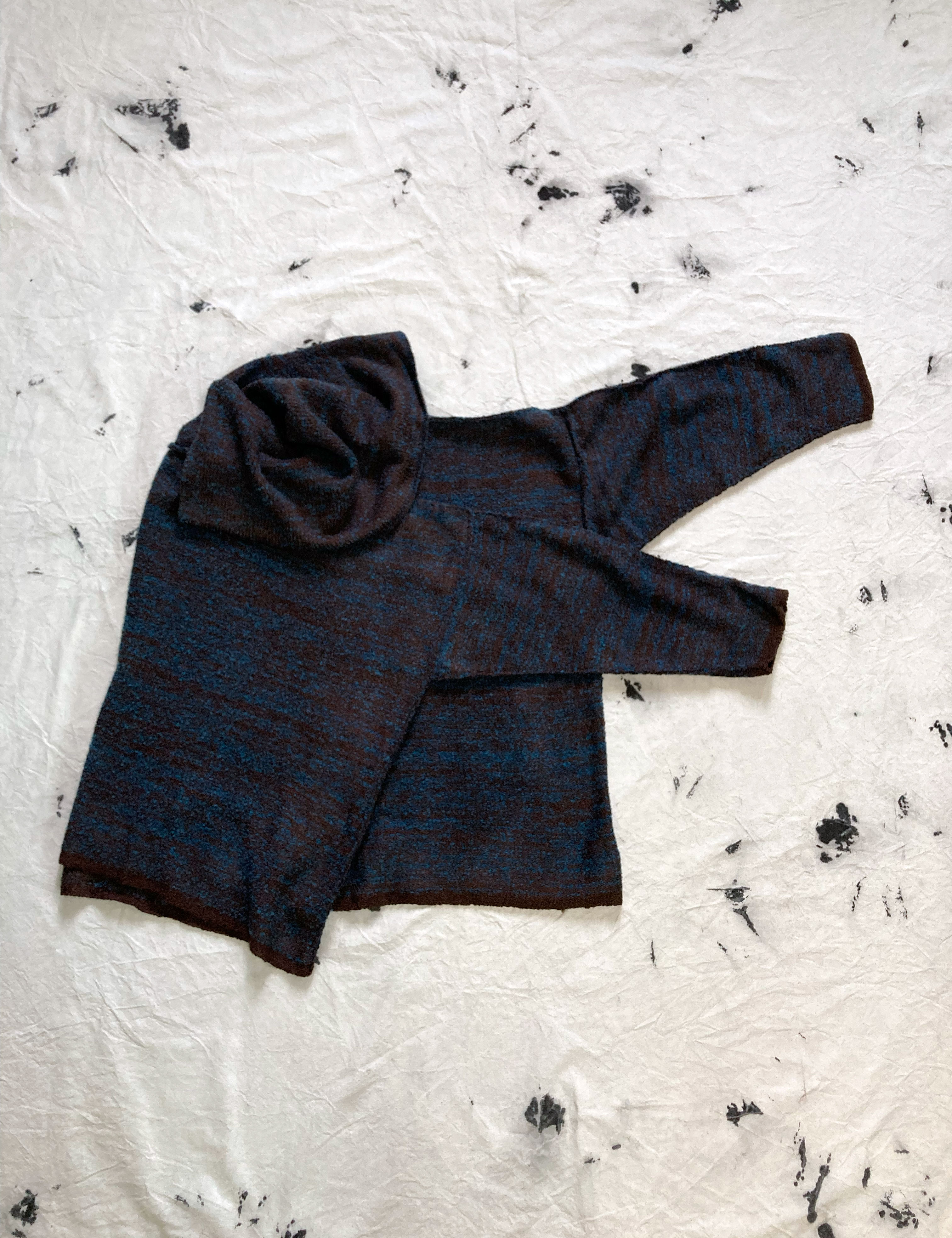 Extra Large Turtle Neck Open Sides Sweater